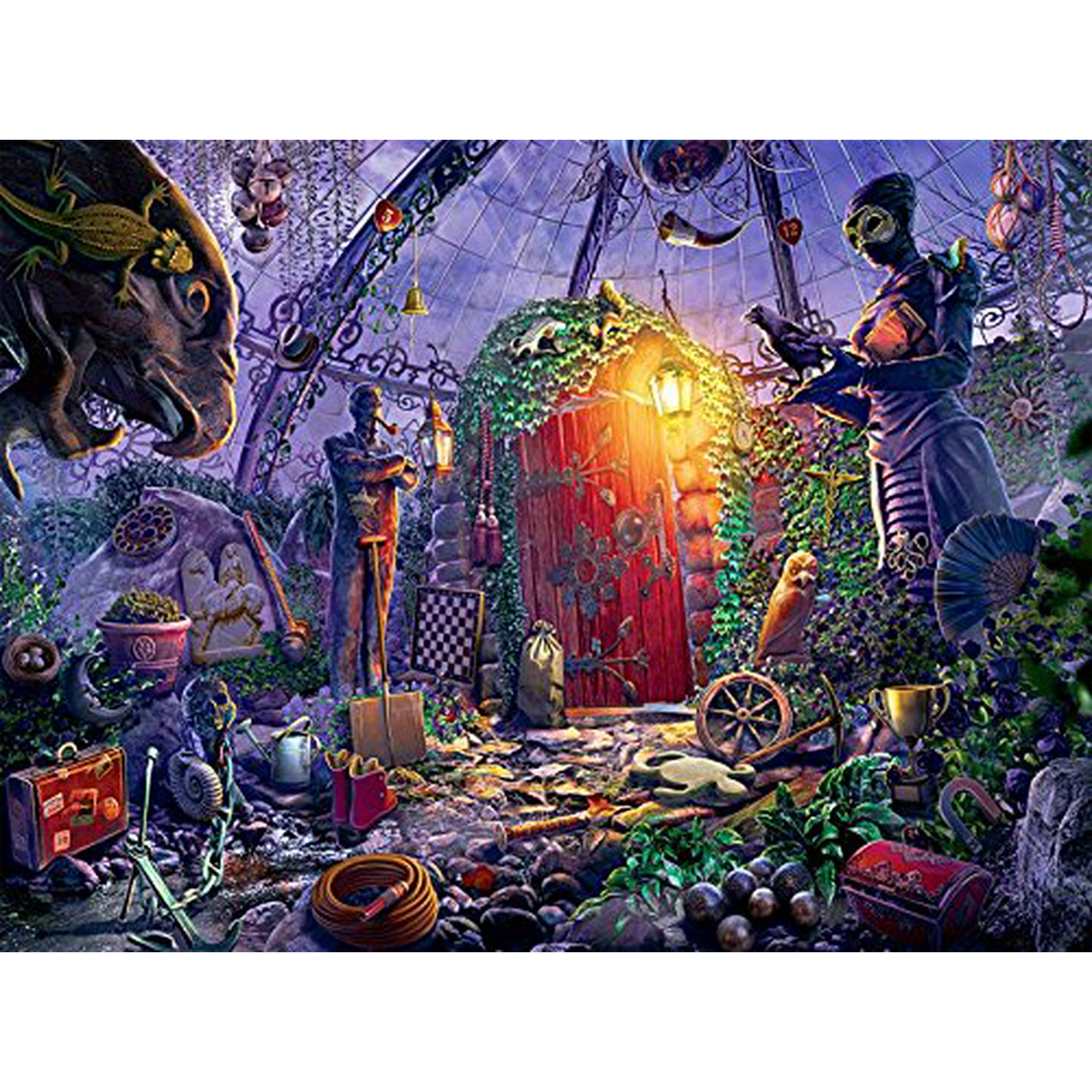 Ceaco Mystery Case Files Ravenhearst Collection Knowledge Repository Puzzle 3369-6 1000 Piece
